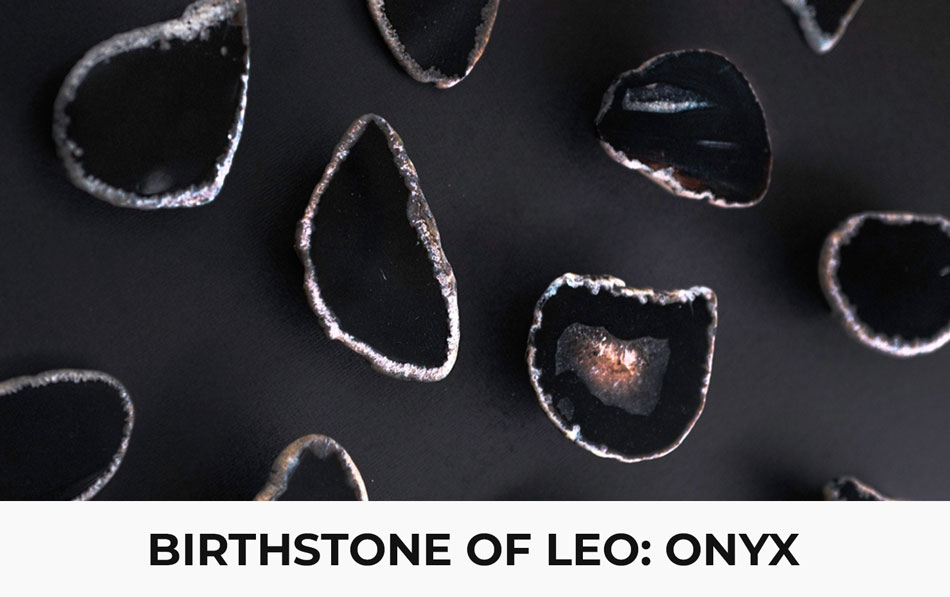 Birthstone of Leo: Onyx