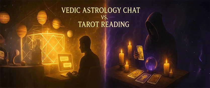 Vedic Astrology Chat vs. Tarot Reading: What Should You Choose?