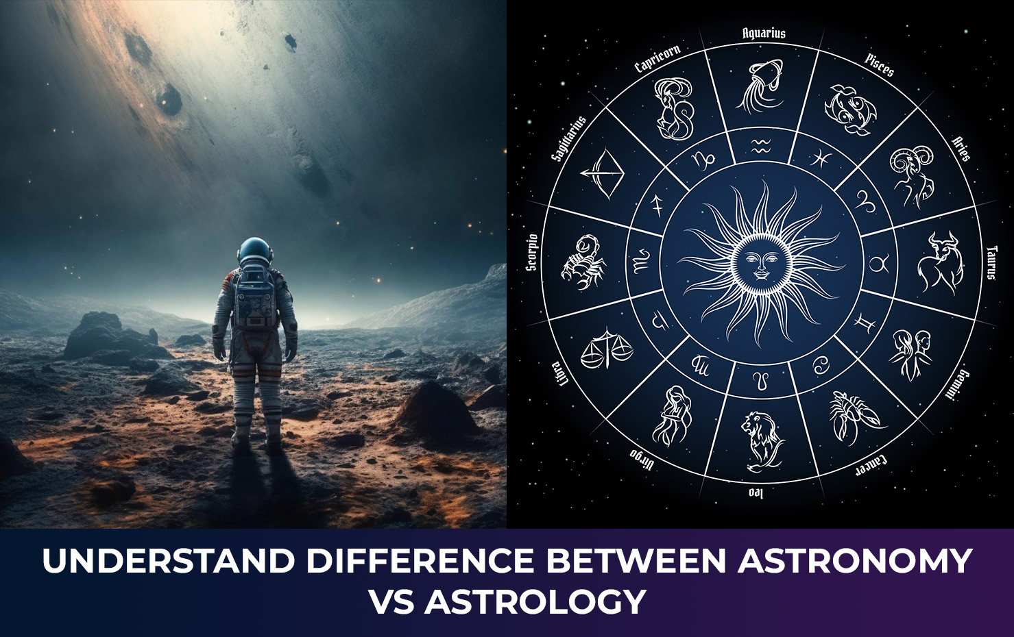 Understand Difference between astronomy vs astrology