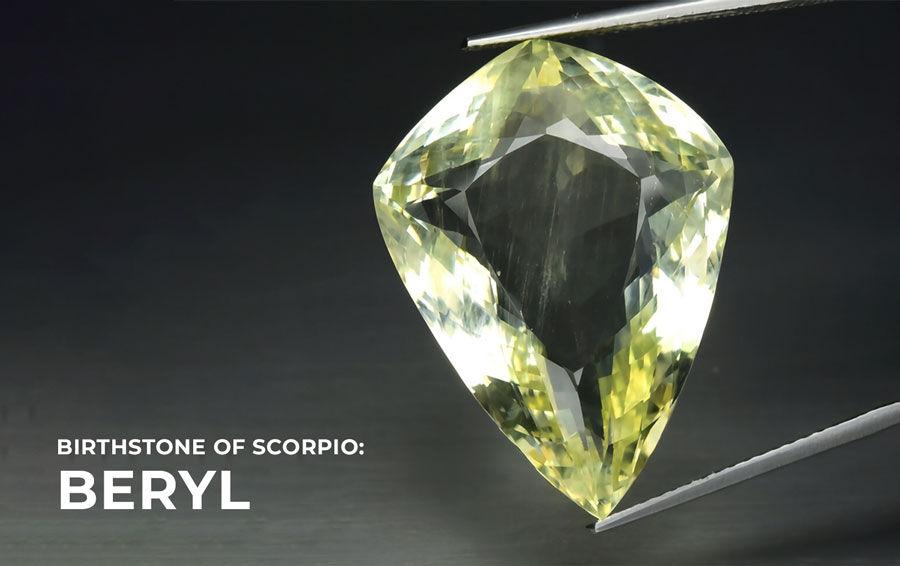 Birthstone of Scorpio: Beryl