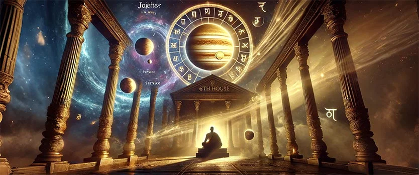 Jupiter in 6th House : Vedic Astrology