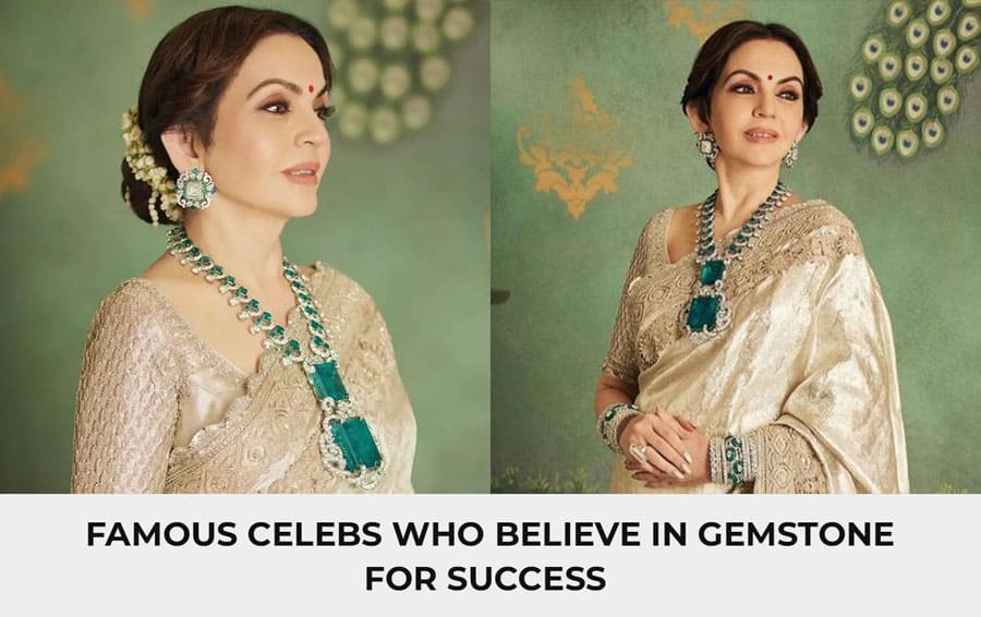 Famous Celebs who Believe in Gemstone for Success